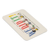 Pinda's We Did It Afstuderen Grappige Quote Snoopy Magneet (Rechterzijde)