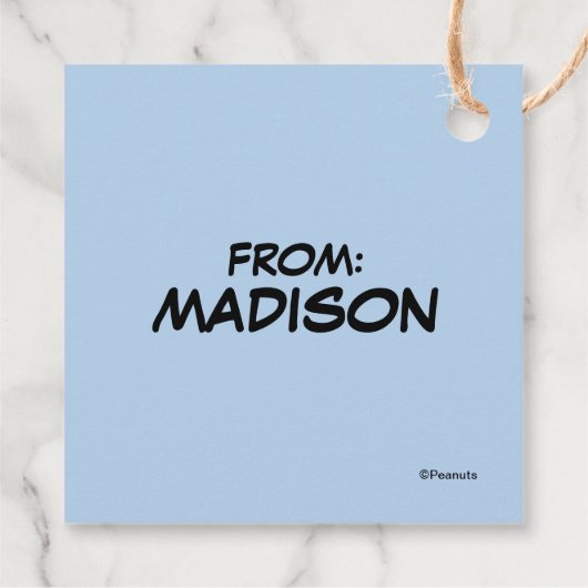 pinda's | Wees feestelijk Bedankjes Labels (Achterkant)