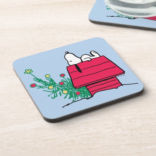 pinda's | Wees feestelijk Bier Onderzetter (Linkerzijde)