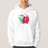 pinda's | Wees feestelijk Hoodie (Voorkant)