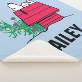 pinda's | Wees feestelijk | Jouw namen toevoegen Sherpa Deken (3/4)