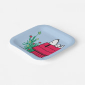 pinda's | Wees feestelijk Papieren Bordje (Gebogen)