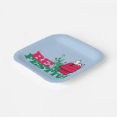 pinda's | Wees feestelijk Papieren Bordje (Gebogen)