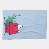 pinda's | Wees feestelijk Theedoek (Horizontaal)