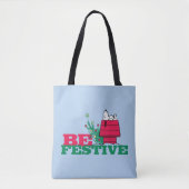 pinda's | Wees feestelijk Tote Bag (Voorkant)