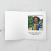 pinda's | Winter Birthday Dankuwel Bedankkaart (Binnen)