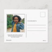 pinda's | Winter Birthday Dankuwel Feestdagenkaart (Achterkant)