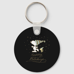 Pinda's Winter Schaatsen Sleutelhanger