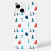 pinda's | Winter Skien het Slopes Pattern Case-Mate iPhone Case (Achterkant)