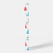 pinda's | Winter Skien het Slopes Pattern Case-Mate iPhone Case (Achterkant / Links)