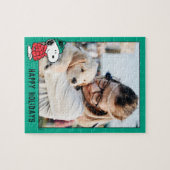 pinda's | winterdeklaag | Je bericht toevoegen Legpuzzel (Horizontaal)