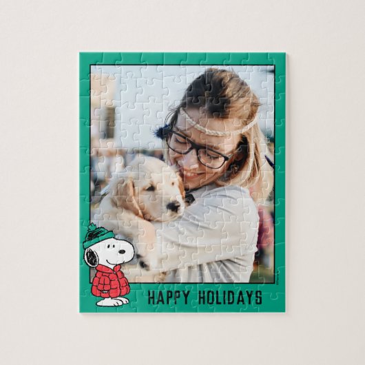 pinda's | winterdeklaag | Je bericht toevoegen Legpuzzel (Verticaal)