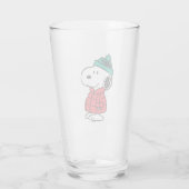 pinda's | wintermunt en -Pet Glas (Achterkant)