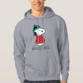 pinda's | wintermunt en -Pet Hoodie (Voorkant)