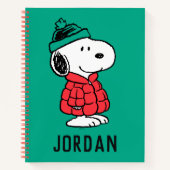 pinda's | wintermunt en -Pet | Jouw namen toevoege Notitieboek (Voorkant)