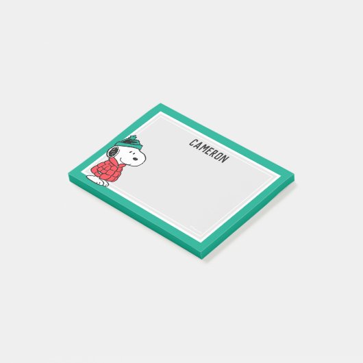 pinda's | wintermunt en -Pet | Jouw namen toevoege Post-it® Notes (Schuin)