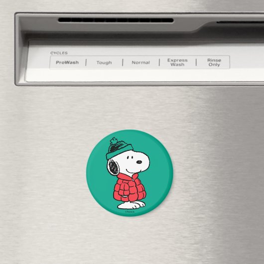 pinda's | wintermunt en -Pet Magneet (Insitu (Vaatwasser))