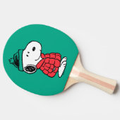 pinda's | wintermunt en -Pet Tafeltennisbatje (Zijkant)