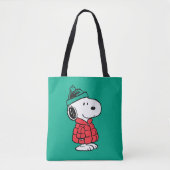 pinda's | wintermunt en -Pet Tote Bag (Voorkant)