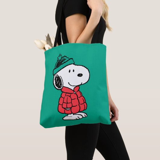 pinda's | wintermunt en -Pet Tote Bag (Dichtbij)