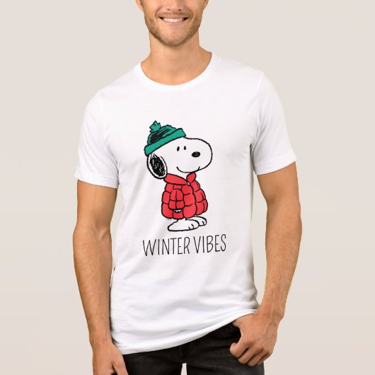 pinda's | wintermunt en -Pet Tri-Blend Shirt (Voorkant)