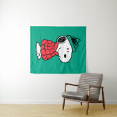 pinda's | wintermunt en -Pet Wandkleed (In Situ (horizontaal))