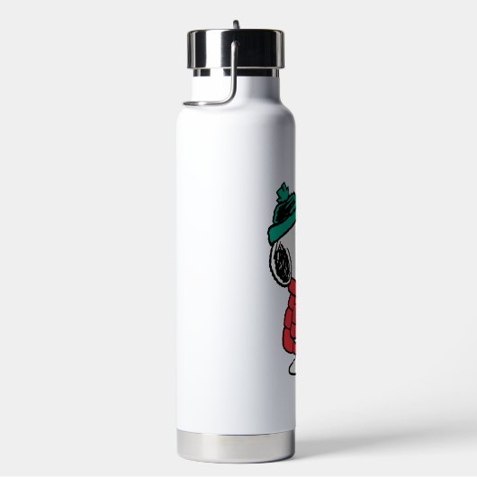 pinda's | wintermunt en -Pet Waterfles (Rechts)