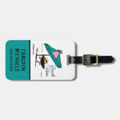 pinda's | Woodstock aan het strand Bagagelabel (Voorkant horizontaal)