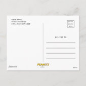 pinda's | Woodstock aan het strand Briefkaart (Achterkant)