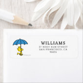 pinda's | Woodstock Blue Umbrella Etiket (Insitu)