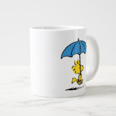 pinda's | Woodstock Blue Umbrella Grote Koffiekop (Voorkant rechts)