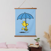 pinda's | Woodstock Blue Umbrella Hangend Wandkleed (Slaapkamer)