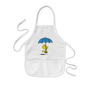 pinda's   Woodstock Blue Umbrella Kinder Schort