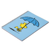 pinda's | Woodstock Blue Umbrella Notitieboek (Linkerzijde)