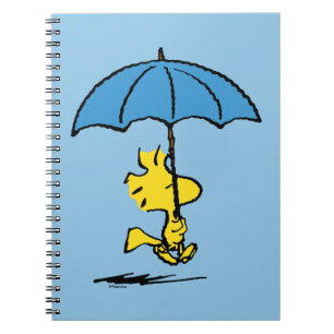 pinda's Woodstock Blue Umbrella Notitieboek