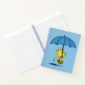 pinda's | Woodstock Blue Umbrella Notitieboek (Binnen)