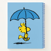 pinda's | Woodstock Blue Umbrella Notitieboek (Achterkant)
