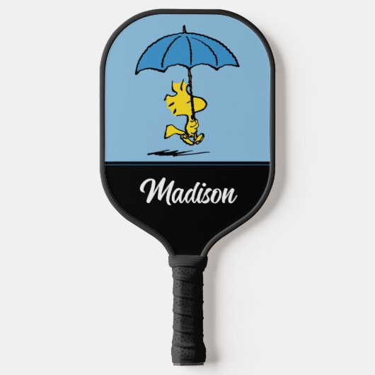 pinda's | Woodstock Blue Umbrella Pickleball Paddle (Voorkant)