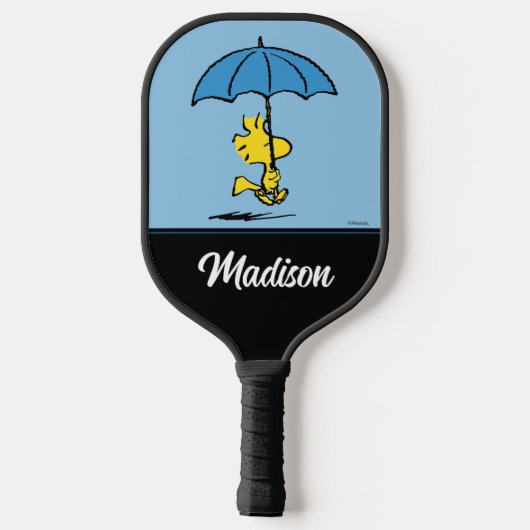 pinda's | Woodstock Blue Umbrella Pickleball Paddle (Achterkant)
