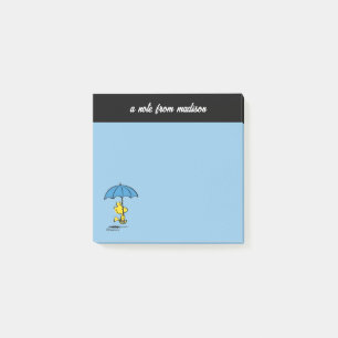 pinda's Woodstock Blue Umbrella Post-it® Notes