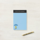 pinda's | Woodstock Blue Umbrella Post-it® Notes (Op bureau)