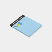 pinda's | Woodstock Blue Umbrella Post-it® Notes (Schuin)