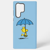 pinda's | Woodstock Blue Umbrella Samsung Galaxy Hoesje (Achterkant)