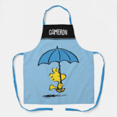 pinda's | Woodstock Blue Umbrella Schort (Voorkant)