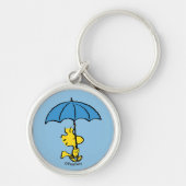 pinda's | Woodstock Blue Umbrella Sleutelhanger (Voorkant)