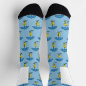 pinda's | Woodstock Blue Umbrella Sokken (Top)