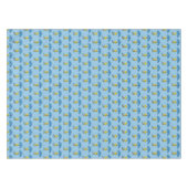 pinda's | Woodstock Blue Umbrella Tafelkleed (Voorkant (Horizontaal))