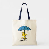 pinda's | Woodstock Blue Umbrella Tote Bag (Achterkant)