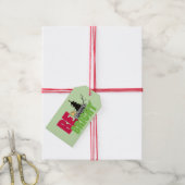 pinda's | Woodstock Christmas Be Bright Cadeaulabel (Met Touw)