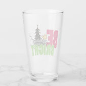 pinda's | Woodstock Christmas Be Bright Glas (Achterkant)